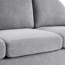 Modern 3 Seater Sofa With Curved Backrest by HouseOfZazla
