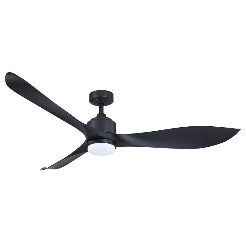 66" Misael Propeller Industrial DC Motor Ceiling Fan with LED Lighting