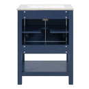 Modern Bathroom Vanity With Elegant Twill Design