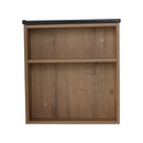 30 Inch Bathroom Vanity With Black Ceramic Basin and Adjust Open Shelf (KD-PACKING)