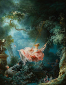 The Swing Wallpaper Painting. Retro Vintage Wall Mural Print. Bedroom Wall Art. French Artist Jean-Honoré Fragonard.