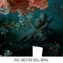 The Swing Wallpaper Painting. Retro Vintage Wall Mural Print. Bedroom Wall Art. French Artist Jean-Honoré Fragonard.