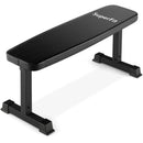 Flat Weight Bench 660 LBS Heavy Duty Strength Training Bench-Black by LJGDeals