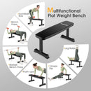 Flat Weight Bench 660 LBS Heavy Duty Strength Training Bench-Black by LJGDeals