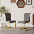 Side Dining Room Chair, Padded Seat High Back by Unique Piece Furniture
