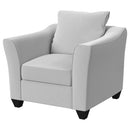Alcazar - Arm Accent Chair - Gray by HouseOfZazla