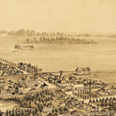 Vintage Map of Caledonia, New York 1892