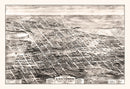 Vintage Map of Anniston, Alabama 1903