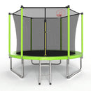 10FT Trampoline with Basketball Hoop and Ladder