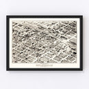 Vintage Map of Birmingham, Alabama 1903