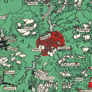 Vintage Agriculture & Fisheries Map of Ireland 1929