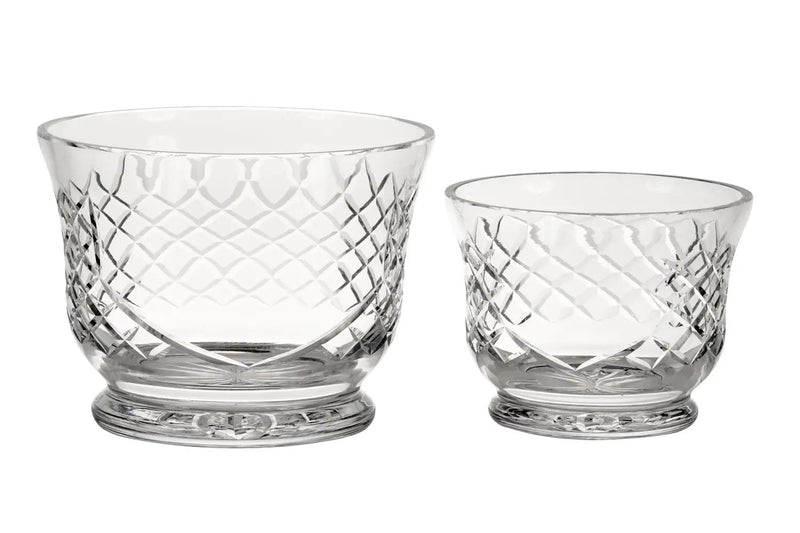 Crystal Round Flared Bowl With Medallion Ii Pattern, 5.5" X 7.5", photo 2 of 2