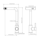 21" Drop In Kitchen Sink With Pull Out Faucet And Sink Cover, 16 Gauge - Brushed Nickel by HouseOfZazla