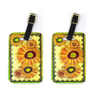 Flower - Sunflower Luggage Tag