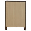 Anza - 4 Drawer Chest Storage Solution - Walnut by HouseOfZazla