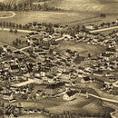 Vintage Map of Cambridge, New York 1886