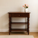 Turned Legs Side Table by HouseOfZazla