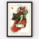 Vintage Map of Ireland 1868