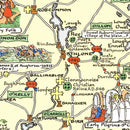 Historical Map of Ireland 1955