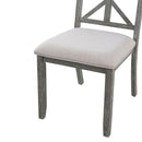 Dining Set With Extendable Round Table And 4 Upholstered Chairs by HouseOfZazla