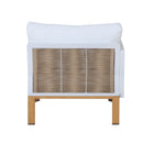 Vine - 4 Piece Outdoor Conversation Set - White by HouseOfZazla