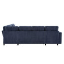 Convertible U-Shaped Sectional Sofa Bed With USB Ports And Storage by HouseOfZazla