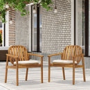 Meja Dining Chair With Cushion, Set of 2 by HouseOfZazla