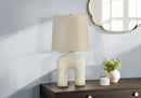 Lighting, Table Lamp, Resin, Modern - Cream by HouseOfZazla