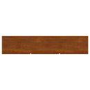 Harper - TV Stand Media Console With Curved Doors - Brown by HouseOfZazla
