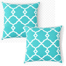 6 Pack Outdoor Pillow Covers - 18x18 Inch