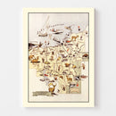 Vintage Map of Ontonagon County, Michigan 1936