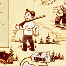 Vintage Map of Iron County, Michigan 1936