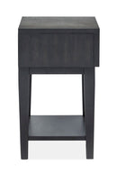 Lindon - Dark Open Nightstand - Coffee Bean