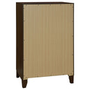 Anza - 4 Drawer Chest Storage Solution - Walnut by HouseOfZazla