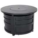 Darcy Aluminum Round Firepit Table