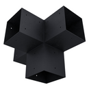 Pergola 4-Arm Post Bracket (for 6x6 Wood Posts)
