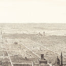 Vintage Map of Buenos Aires, Argentina 1880