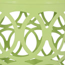 Outdoor Metal Large End Table, Modern Design by HouseOfZazla