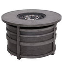 Darcy Aluminum Round Firepit Table