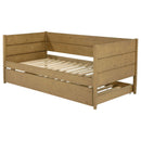 Stewart - Twin Daybed With Trundle - Natural by HouseOfZazla