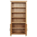 Vermes 72-inch 2-door Home Office Cabinet Bookcase Light Ash