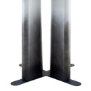 Round Dining Table With Cross Base, Modern Home Furniture