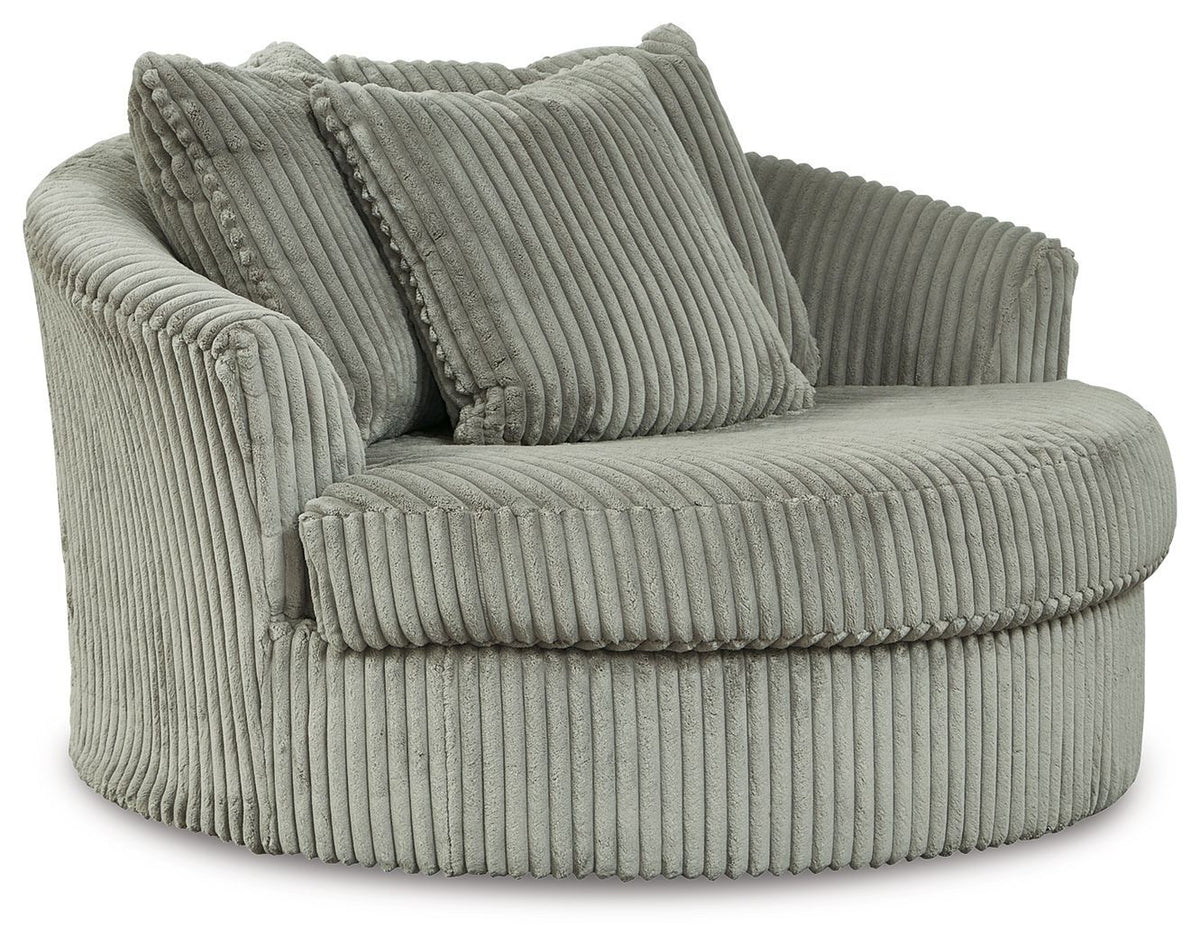 Lindyn - Oversized Swivel Accent Chair, photo 2 of 14