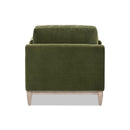 Pasadena - Modern Farmhouse Chaise Lounge Chair - Olive Green by HouseOfZazla