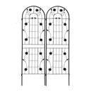 Metal Garden Trellis Rustproof Trellis For Climbing Plant Outdoor Flower Support by Unique Piece Furniture