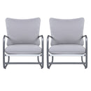Outdoor Aluminum Frame Patio Armchair