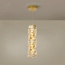 Twist Linear Crystal Chandelier