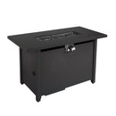 Rectangular Fire Pit With Frame Elegant Design by HouseOfZazla