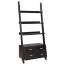 Blackburn - 3 Piece Ladder Bookshelf Set With Modular Design - Cappuccino by HouseOfZazla