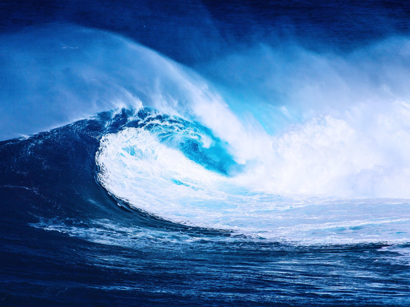 Big Wave Wallpaper. Surf Ocean Wave Wall Mural.